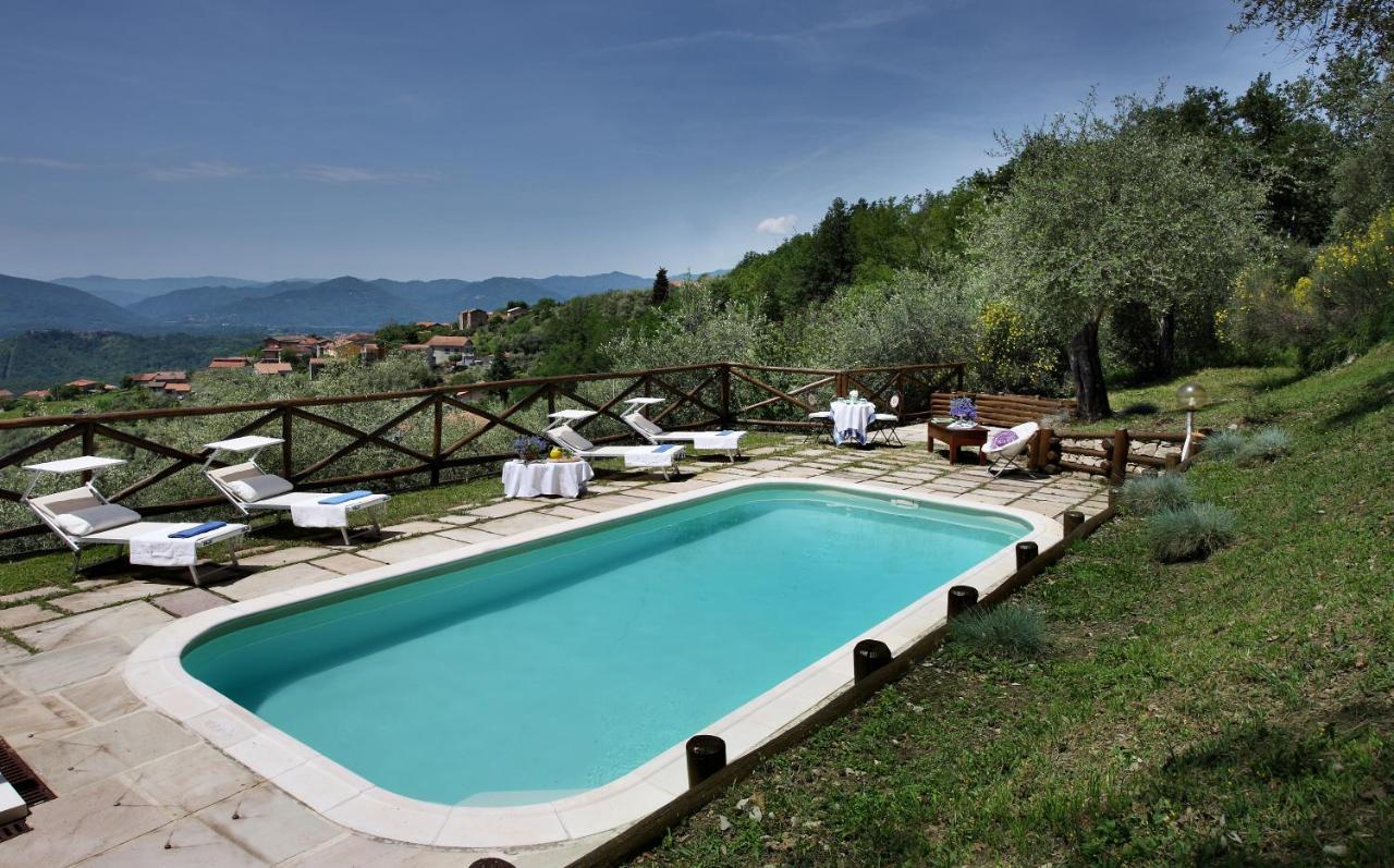 Villa Belli - Luxury Villa With Saltwater Swimmingpool Agnino Buitenkant foto